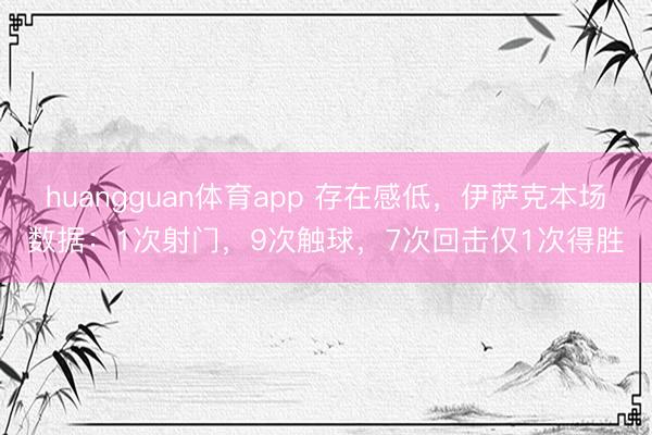 huangguan体育app 存在感低，伊萨克本场数据：1次射门，9次触球，<a href=